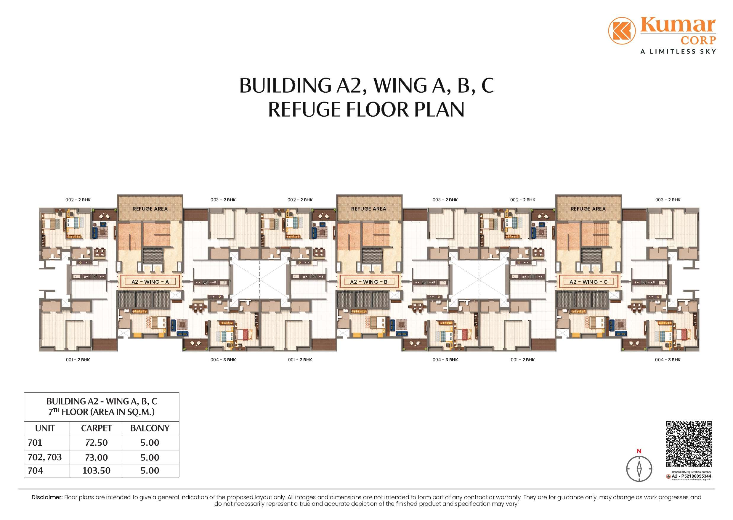 SEVEN FLOOR PLAN